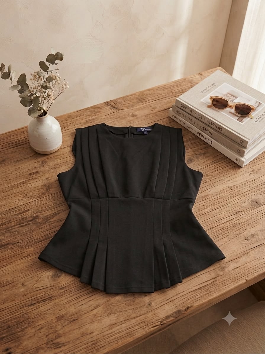Peplum Knit Top